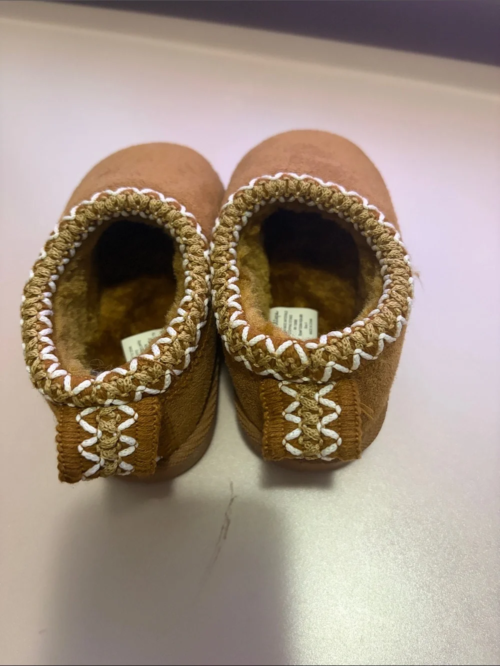 Kids first steps comfortable tan